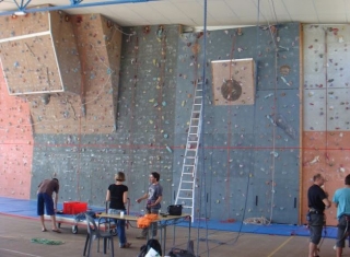  El muro del gimnasio 